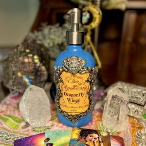 Dragon Fly Wings Apothecary Jar Dispenser Magic Potion Home Halloween